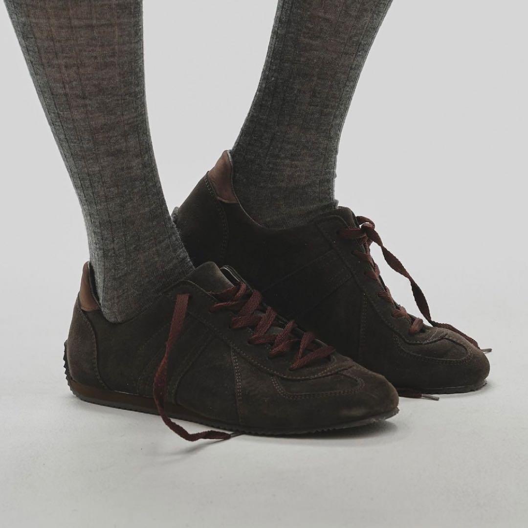 todayful German Trainer Type2(ダークブラウン38)