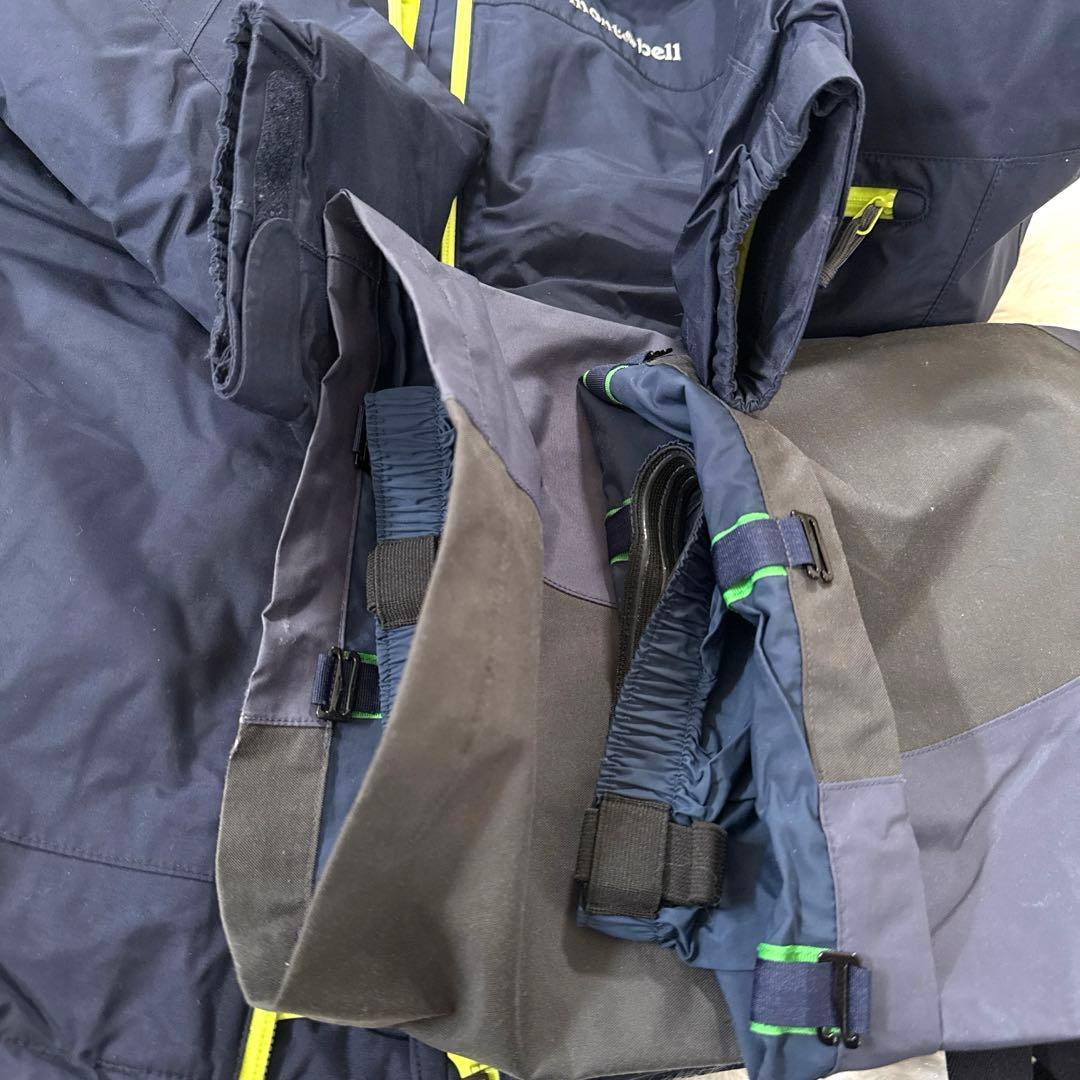 mont-bell スキーウェア 上下 160セットアップ