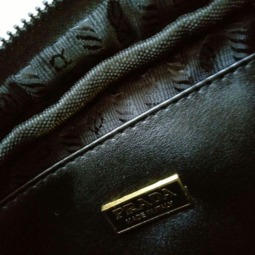 PRADA ブラック ショルダーバッグ2WAY ノベルティ