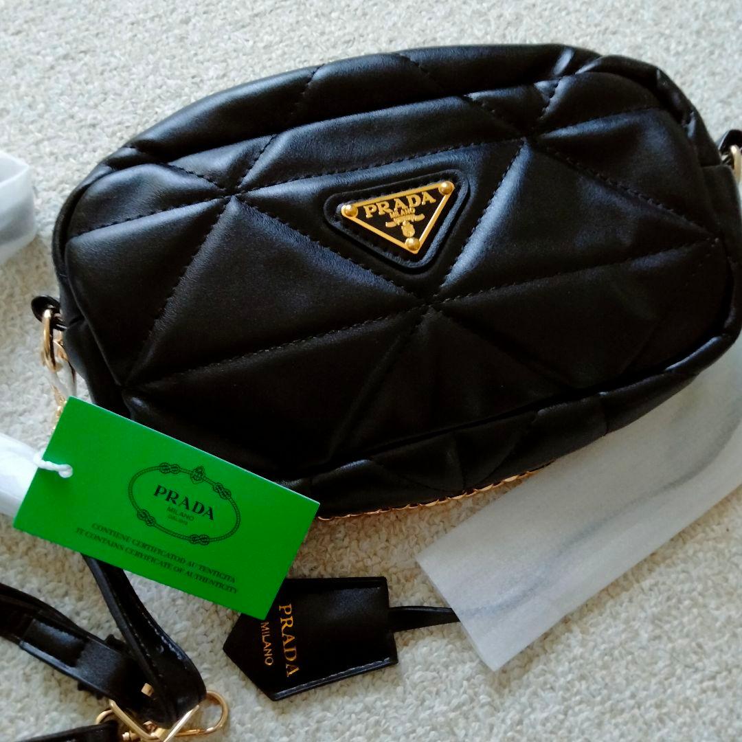 PRADA ブラック ショルダーバッグ2WAY ノベルティ