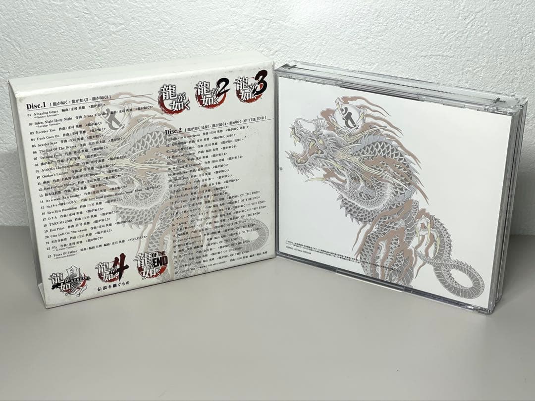 廃盤 CD 龍が如く THE BEST オリジナル・サウンドトラック ベスト