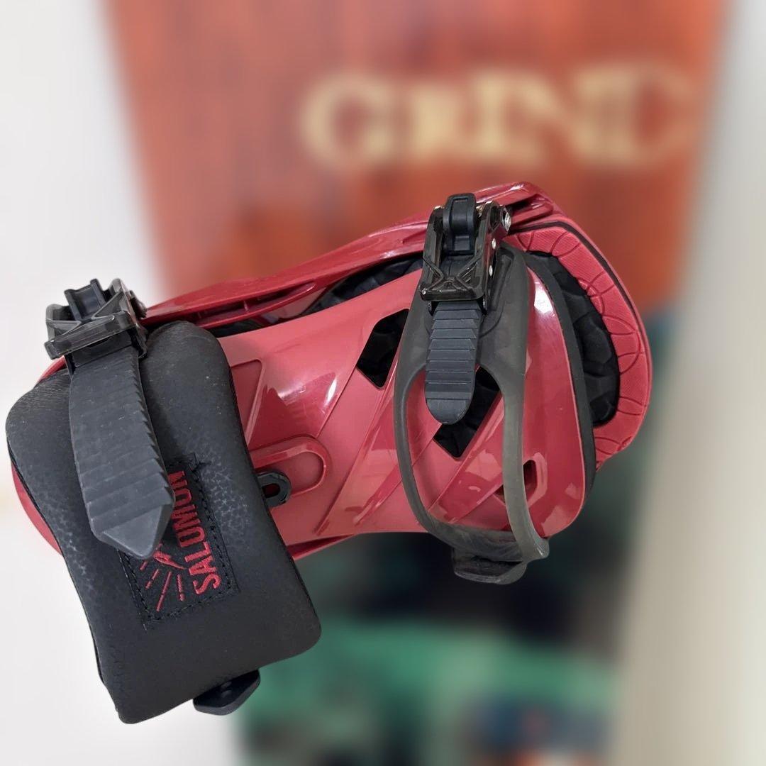 [最終値引き]スノーボードセット SALOMONビンディング SIAブーツ