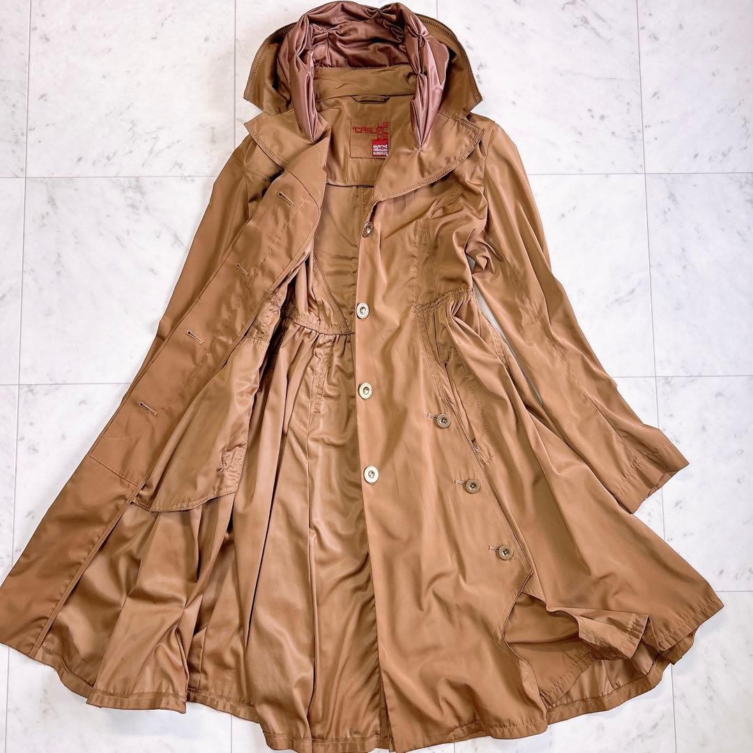 マリテフランソワジルボー 変形 コート M 金ボタン Aライン