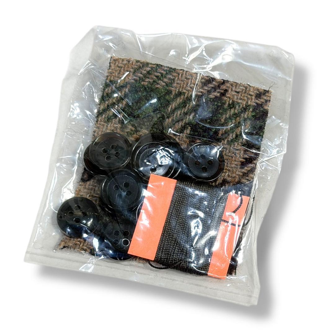 J5069新品ブリッラペルイルグストFERLAシェパードチェックツイードJKT