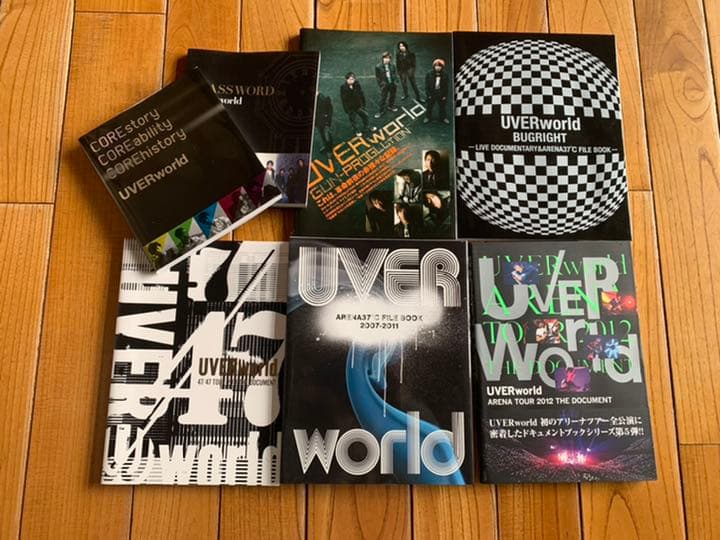【FC限定品あり】UVERworld DVD.CD.会報まとめ売り
