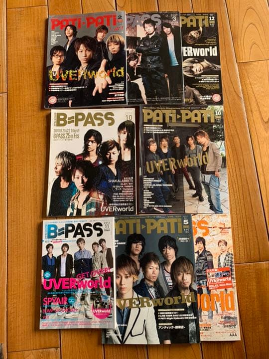 【FC限定品あり】UVERworld DVD.CD.会報まとめ売り