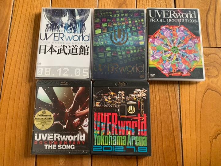 【FC限定品あり】UVERworld DVD.CD.会報まとめ売り