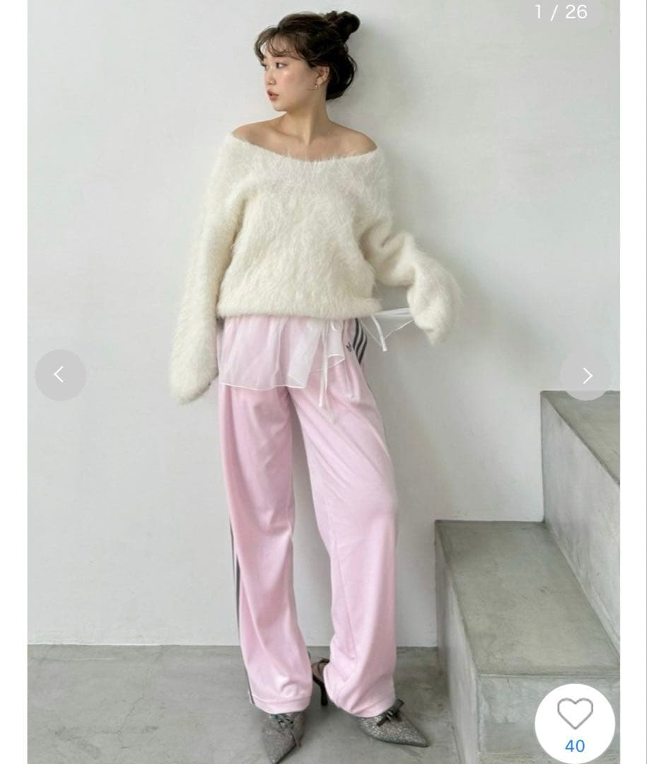 ファイヤーバード トラックパンツ ベロア FOR スナイデル