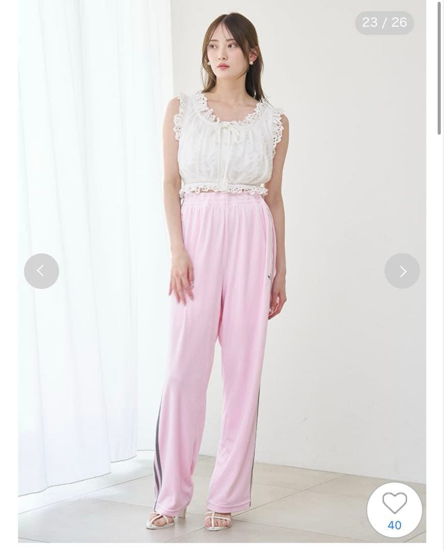 ファイヤーバード トラックパンツ ベロア FOR スナイデル