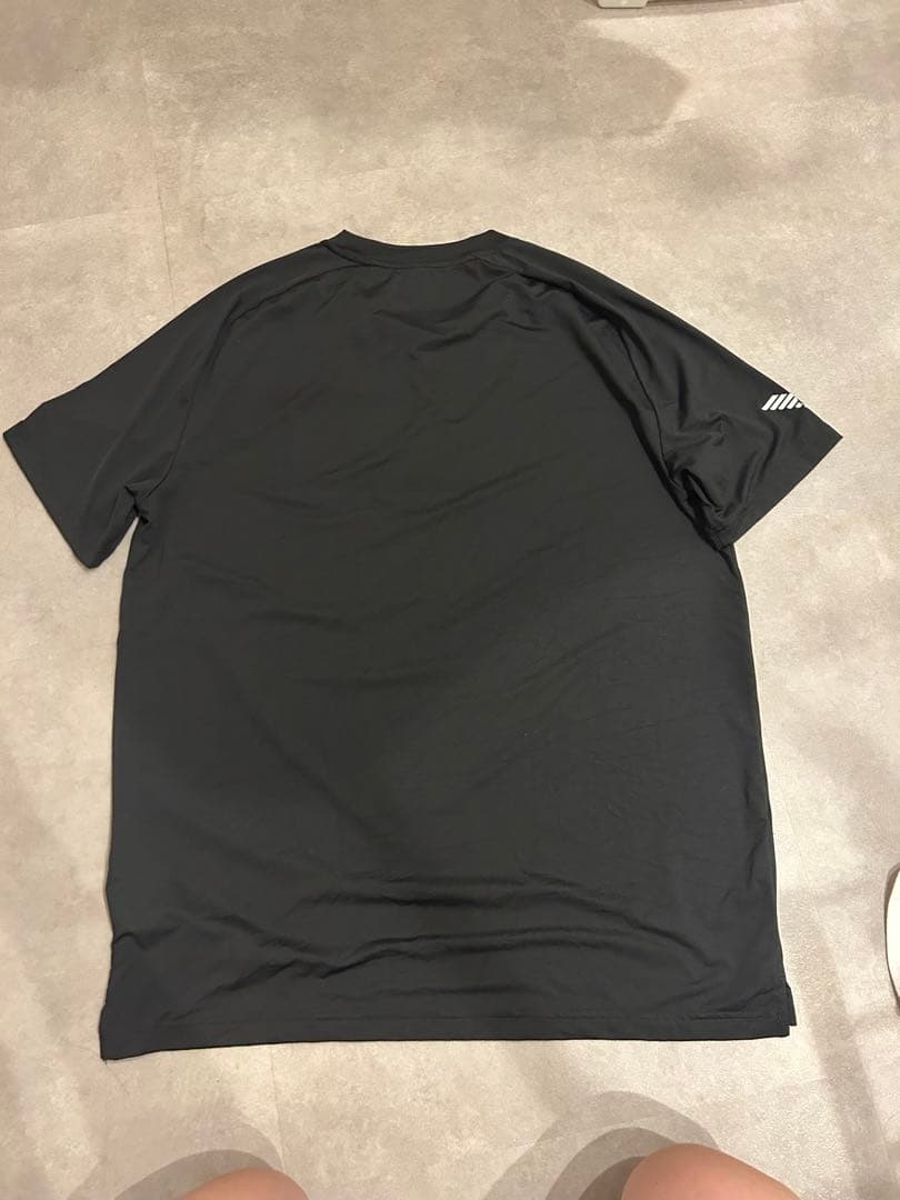 アルマーニ　テニスウエア　EA7 VENTUS 黒 スポーツTシャツ