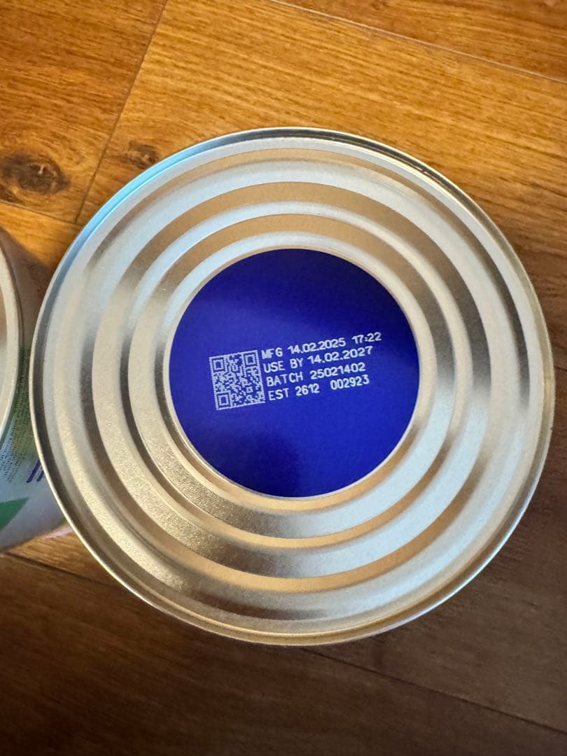 bubs オーガニックミルク 0-6ヶ月 2缶セット