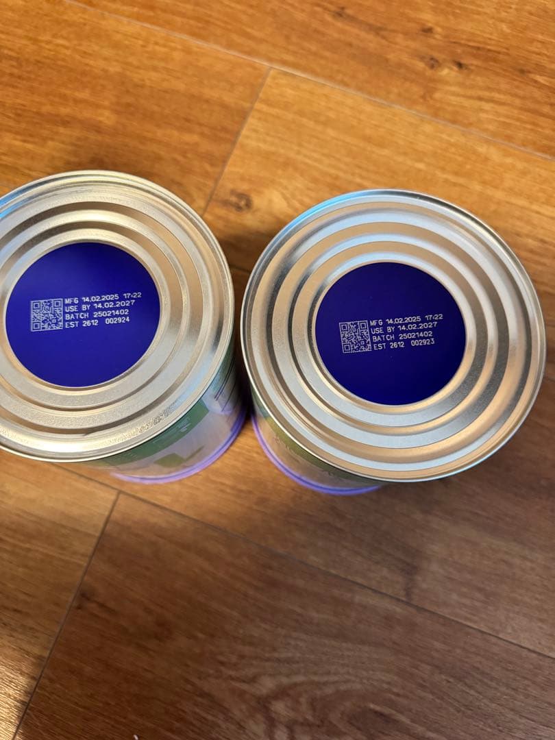 bubs オーガニックミルク 0-6ヶ月 2缶セット