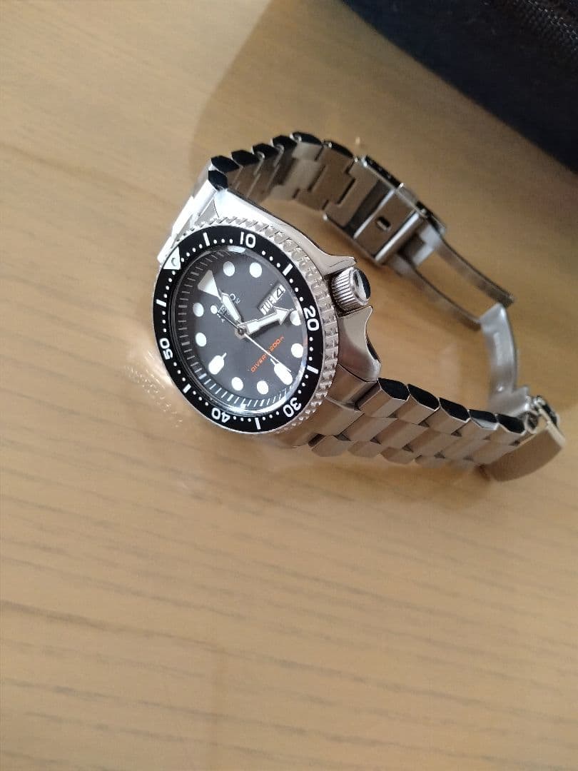 タイコノート MILTAT ステンレスブレス ヘクサッド オイスター 22mm