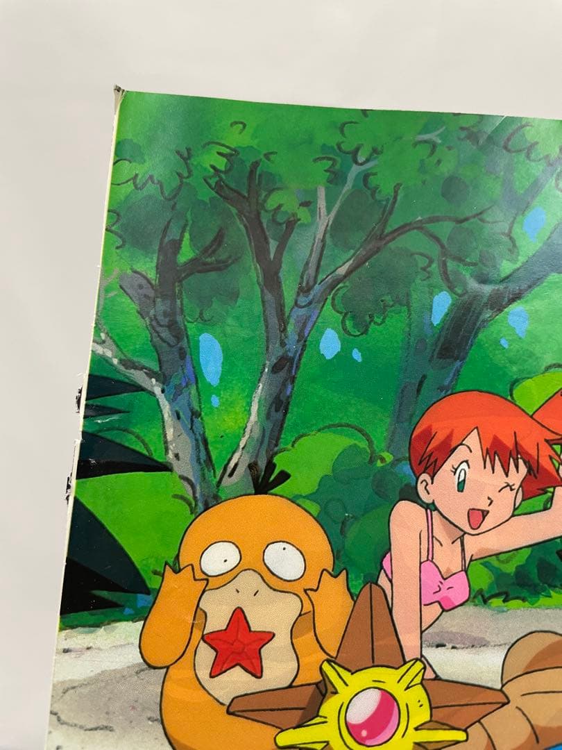 アニメディア　水着　サトシ　カスミ　タケシ　記事　切抜き　描き下ろし