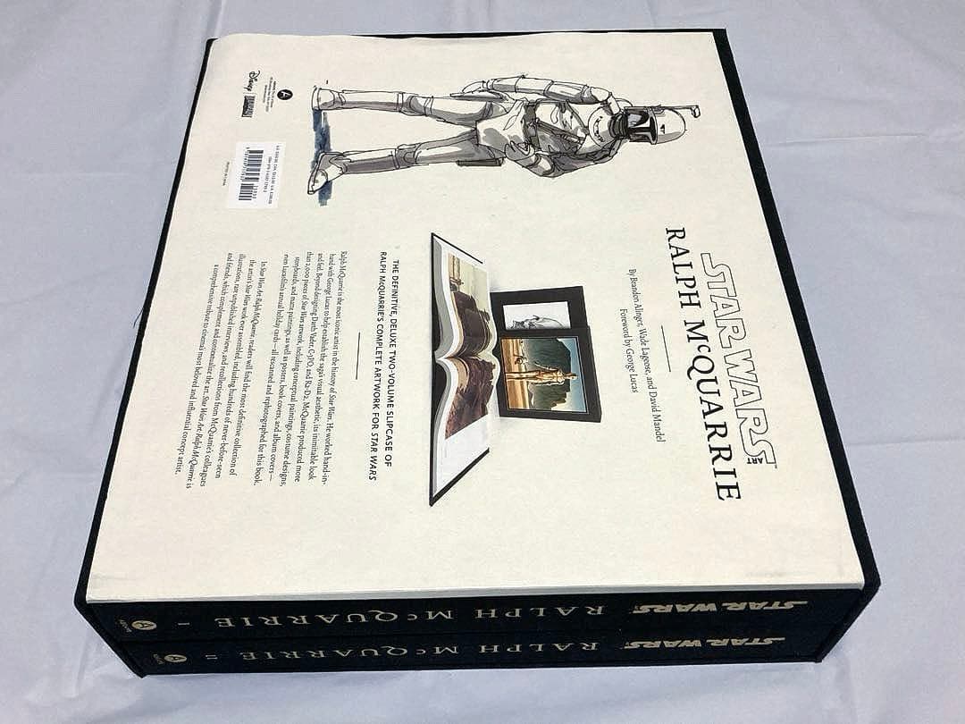 スター・ウォーズ　アート　「ラルフ・マクォーリー」画集　洋書　2冊組　箱入り
