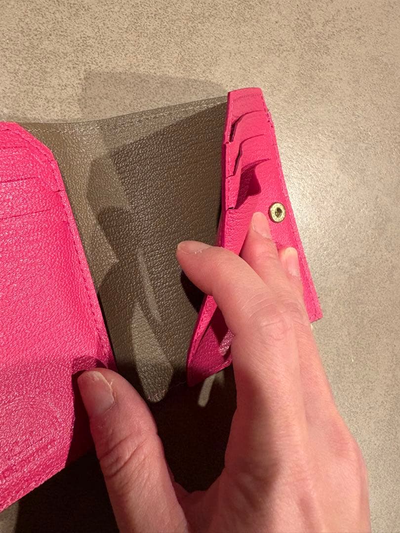 ラルコバレーノ　レザー スマートカードウォレット　財布