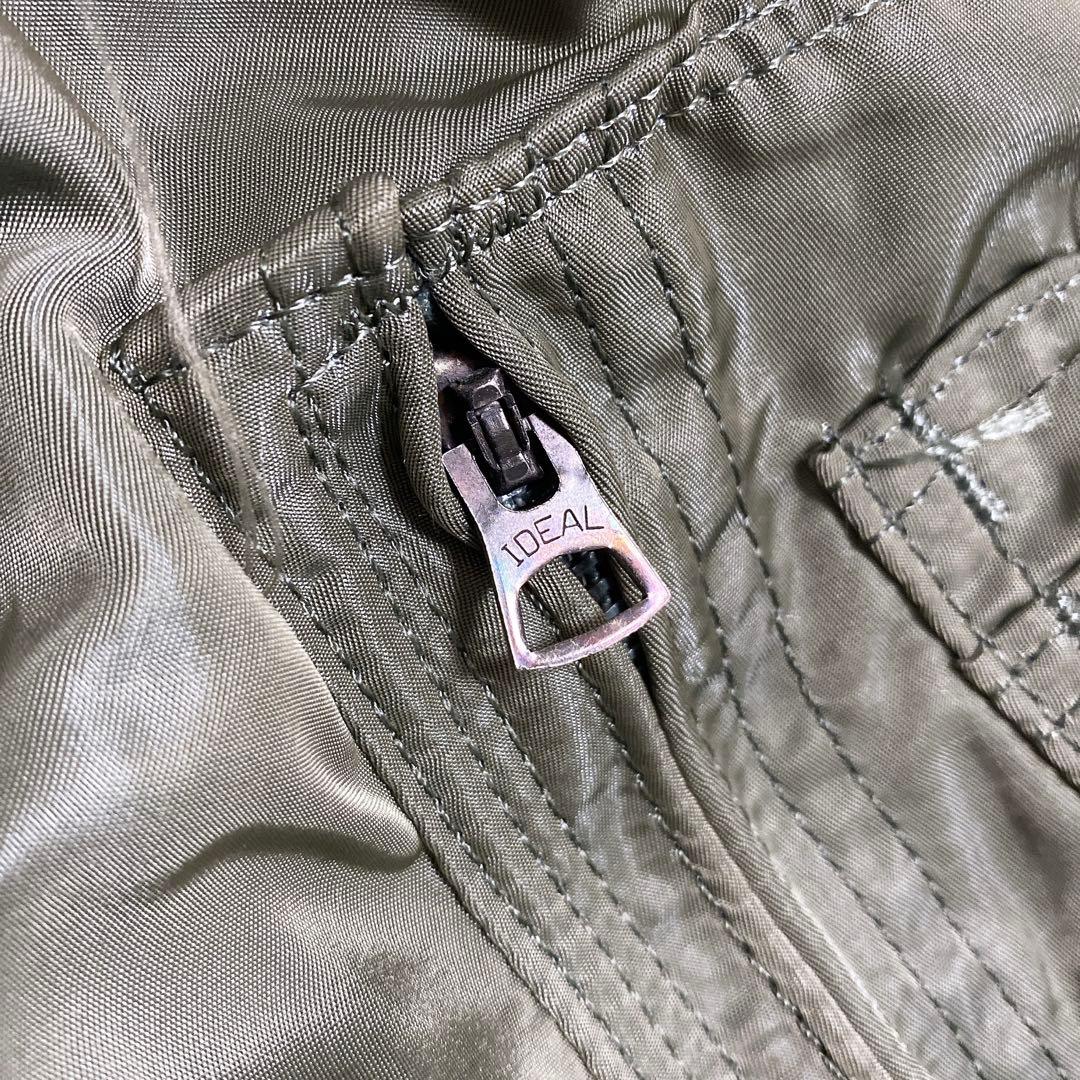 USA製　裏地シルバーALPHA CWU-36P フライトジャケット