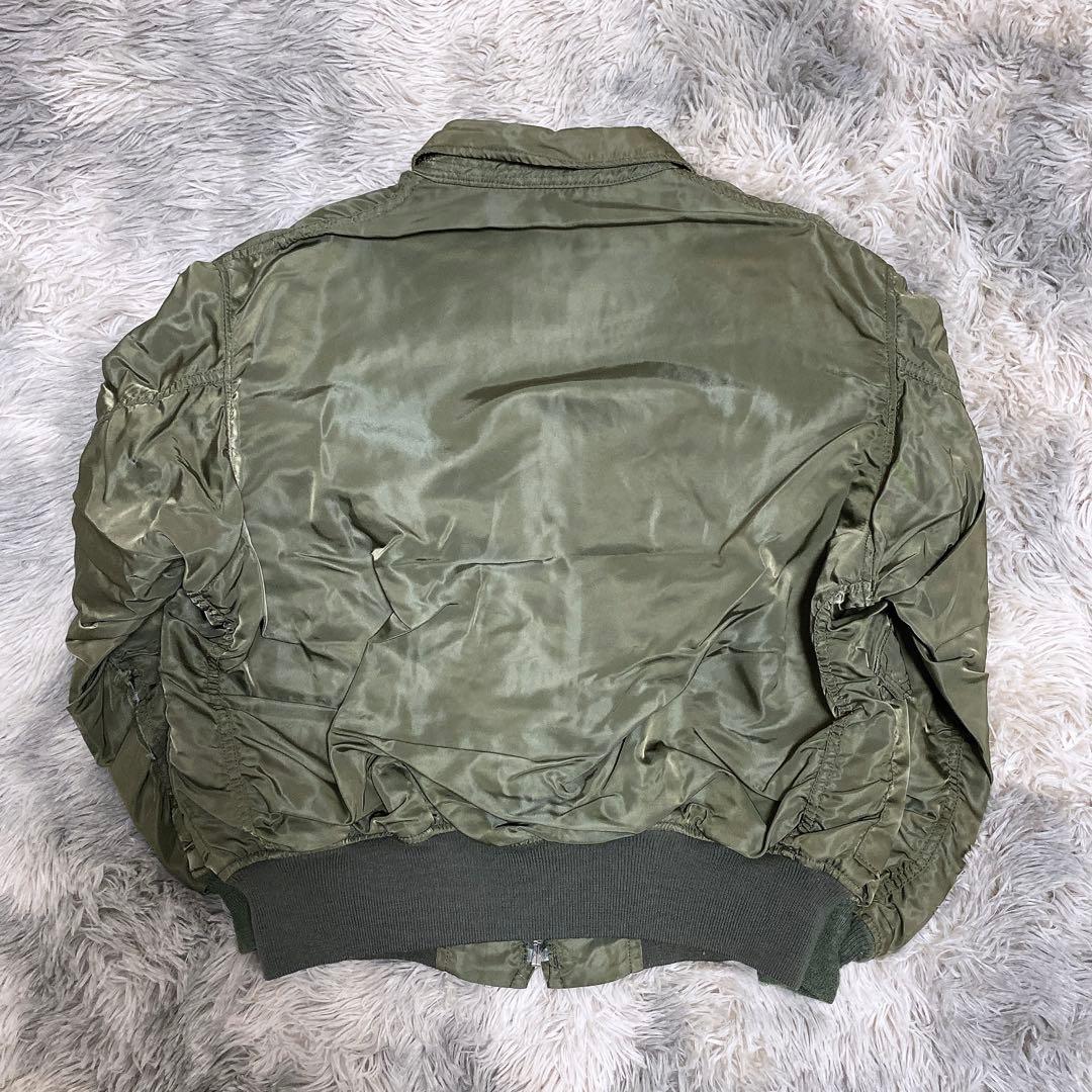 USA製　裏地シルバーALPHA CWU-36P フライトジャケット