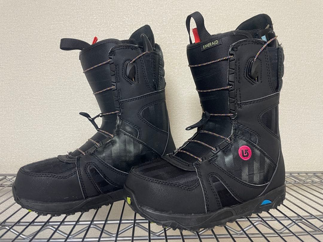Burton Emerald 24.０cm 女性用スノーボードブーツ ブラック