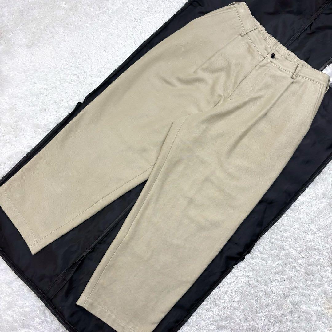 【人気サイズ1】グラフペーパー☆ワイドスラックス 22AW ベージュ