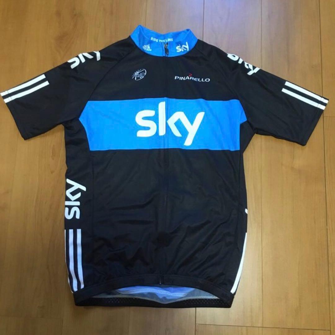 未使用品 Team sky サイクルウエア 上下セット adidas 製