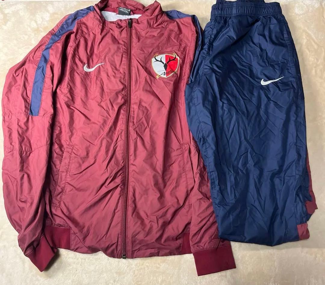 Nike 鹿島アントラーズ　ウィンドブレイカー Mサイズ　支給品　上下セット