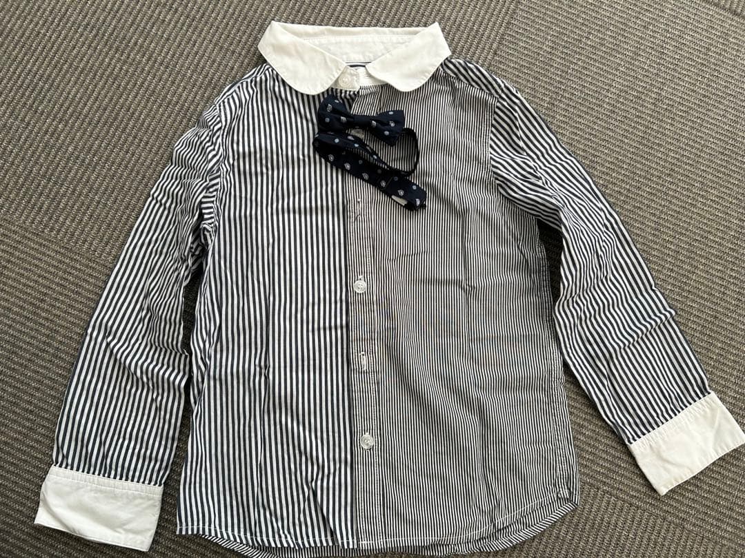 グリーンレーベル リラクシングチェック スーツセット　125 男の子