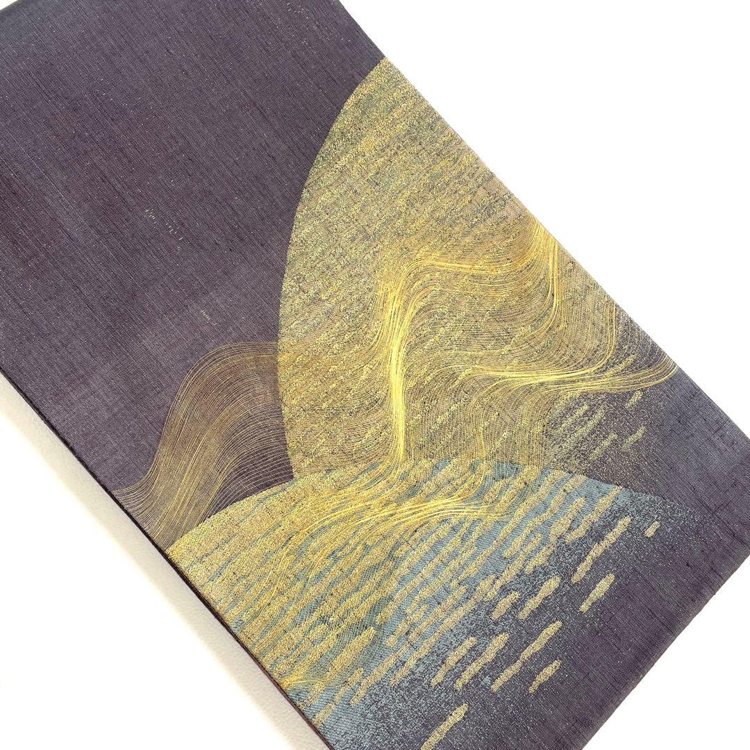 専用帯6200 ●染織の名門 しょうざん謹製 生紬