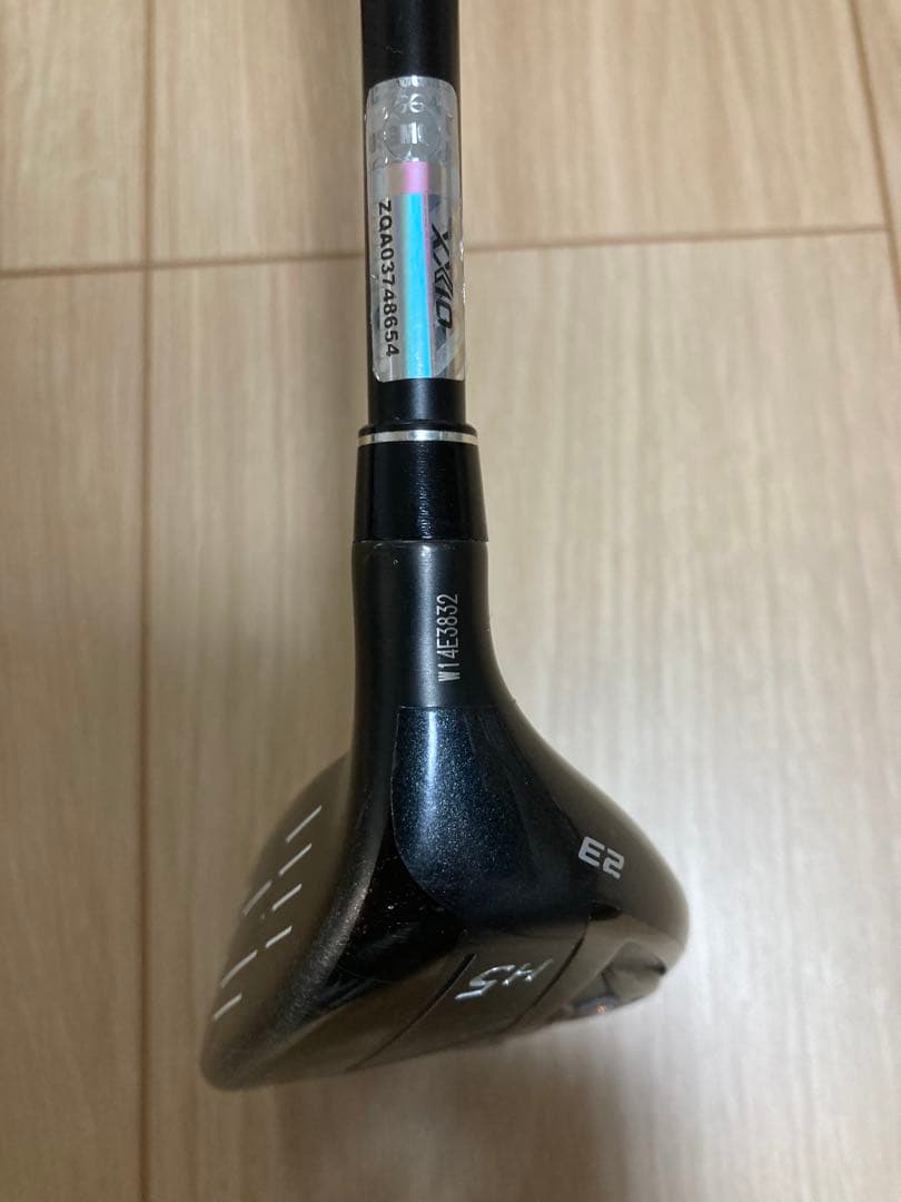 【シモやん】XXIO X-eks 5UT S 純正シャフト グリップ HC