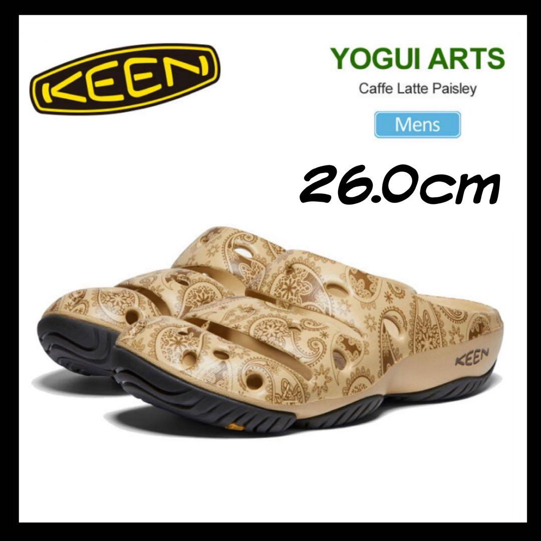 キーン KEEN ヨギ アーツ カフェラテペイズリー 26.0㎝