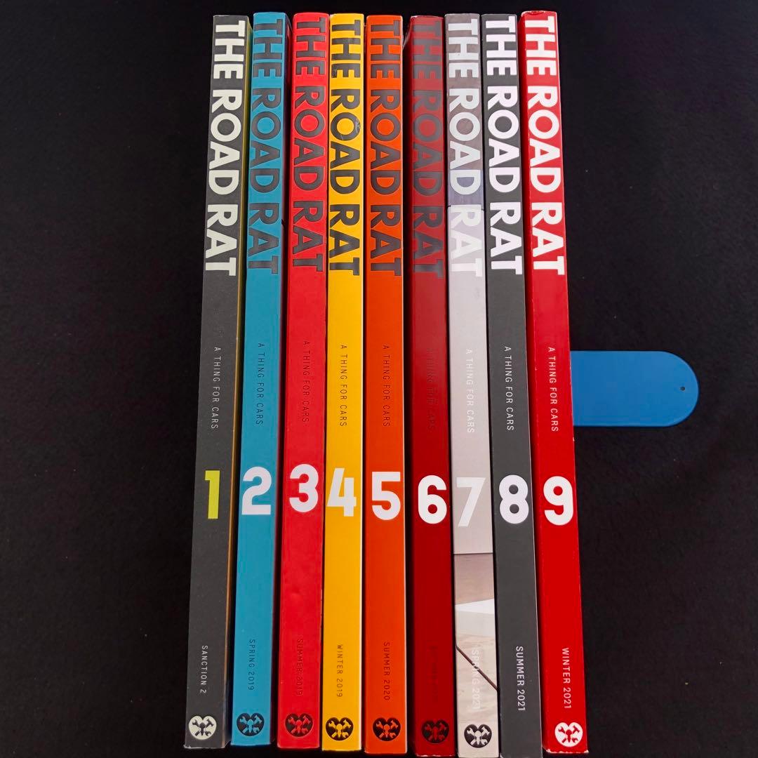 ザロードラット マガジン「THE ROAD RAT MAGAZINE」9冊セット