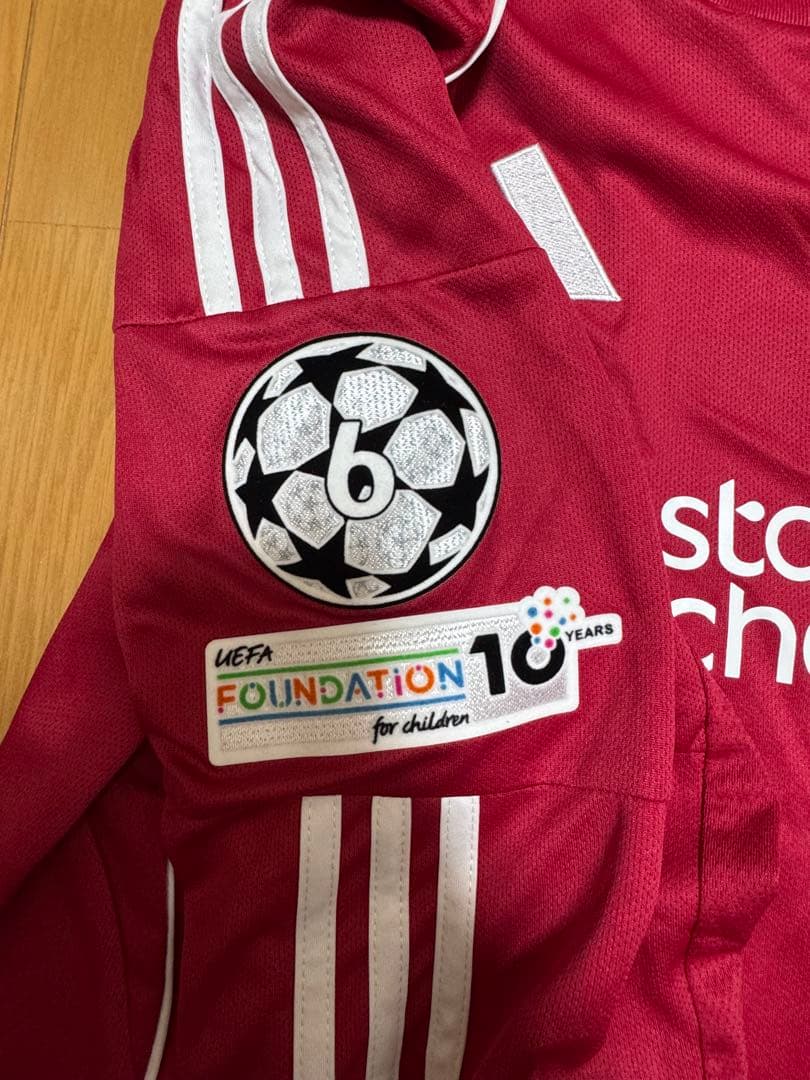 [新品、未使用]リヴァプール ヴィルツ 7番 長袖 ユニフォーム 25-26