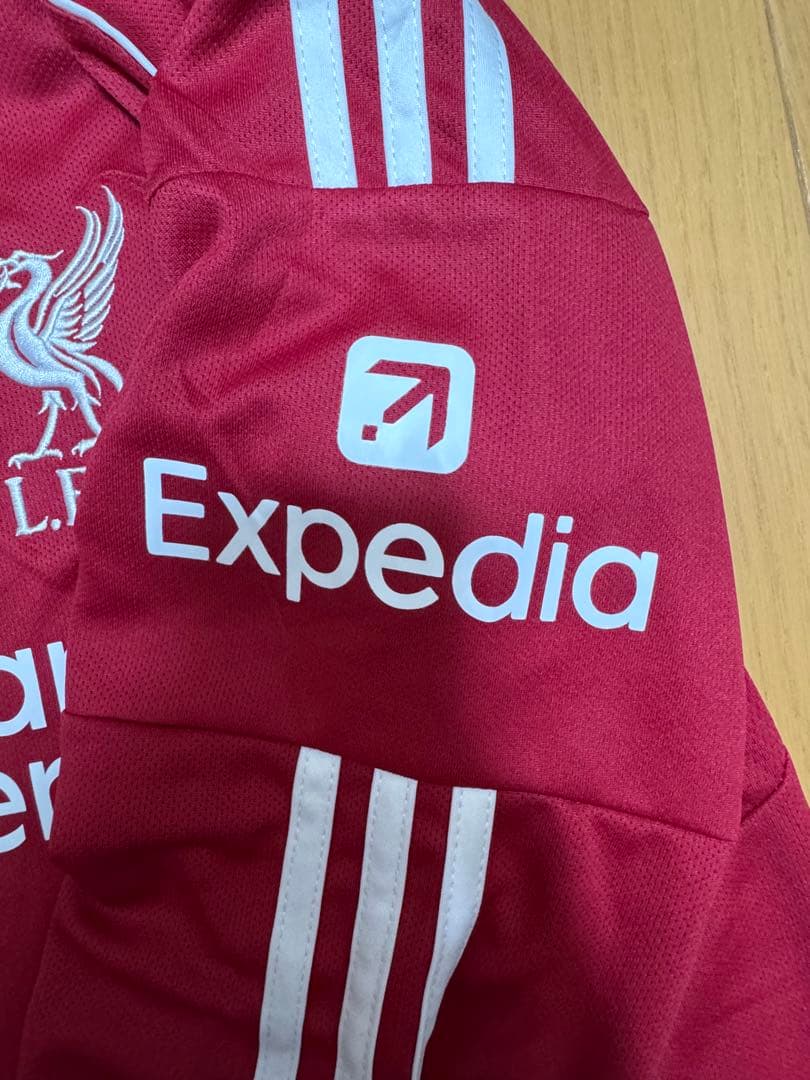 [新品、未使用]リヴァプール ヴィルツ 7番 長袖 ユニフォーム 25-26