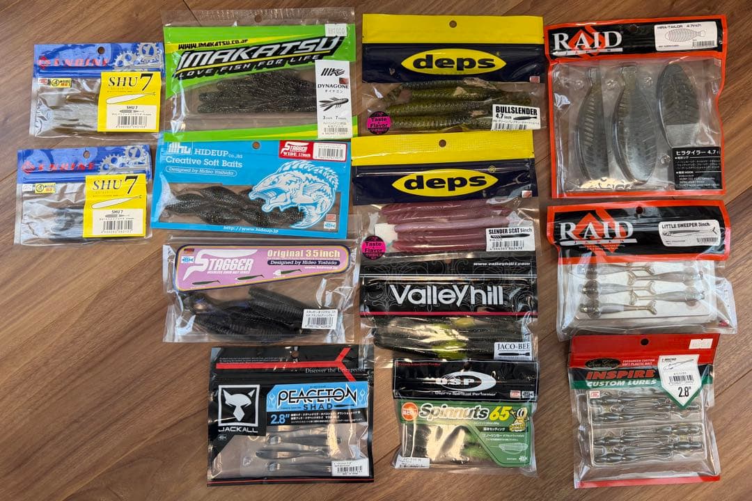 タイニークラッシュ　サクラ　sakura ルアーセット　福袋