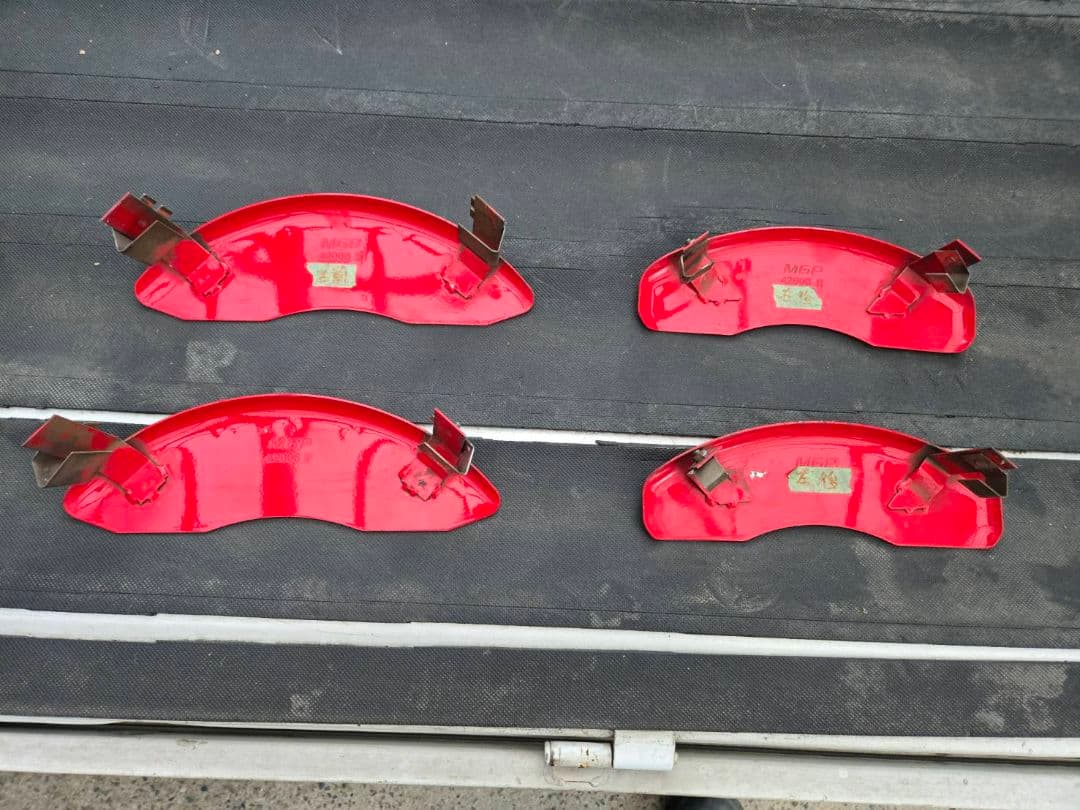 Jeep 赤いブレーキキャリパー 4個セット