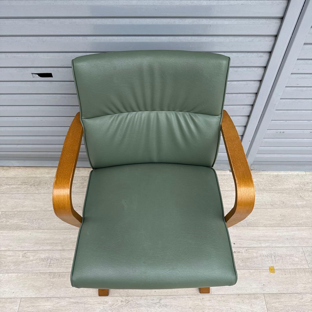 飛騨産業　アームチェア　ダイニングチェア　円空　佐々木敏光 デザイナーズ　②