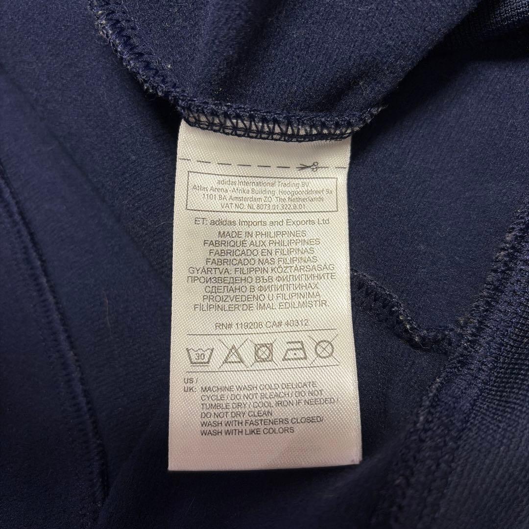 希少 美品 アディダス トラックジャケット 濃紺ネイビー 2XL
