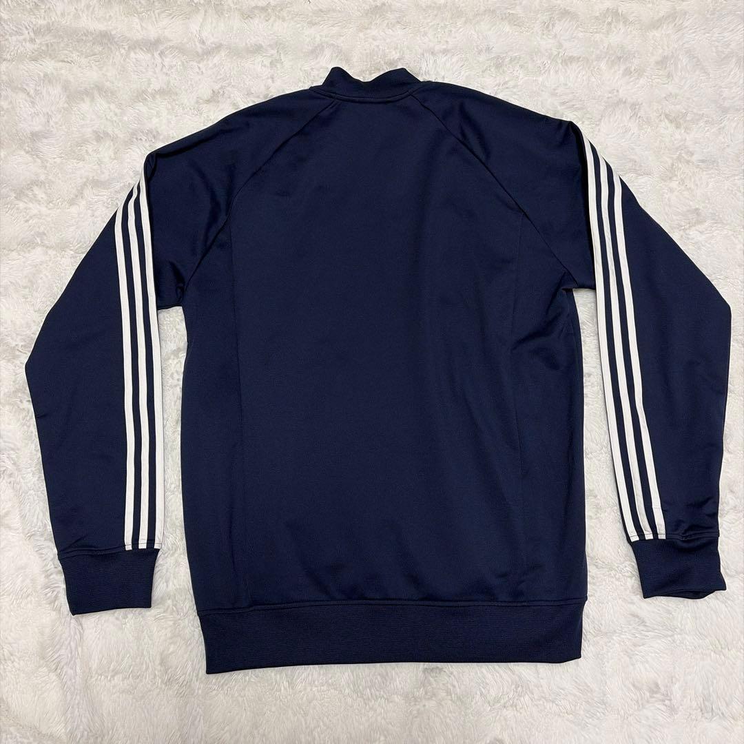 希少 美品 アディダス トラックジャケット 濃紺ネイビー 2XL