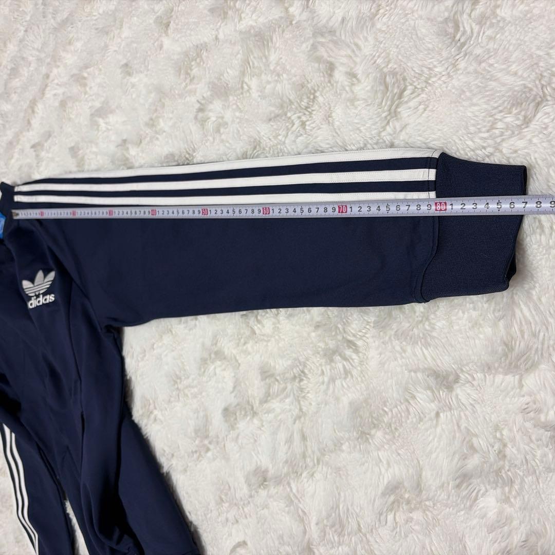 希少 美品 アディダス トラックジャケット 濃紺ネイビー 2XL