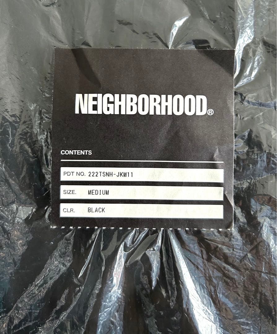 新品 22AW NEIGHBORHOOD DOWN VEST ダウンベスト 黒M