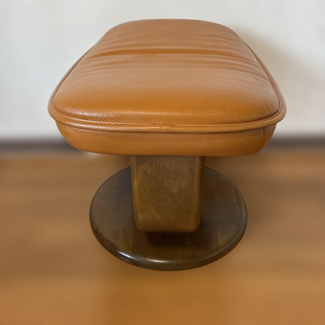 karimoku(カリモク家具) 本革 オットマン ② RT5106