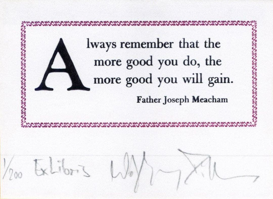 新品未開封 サイン入り Wolfgang Tillmans Ex Libris