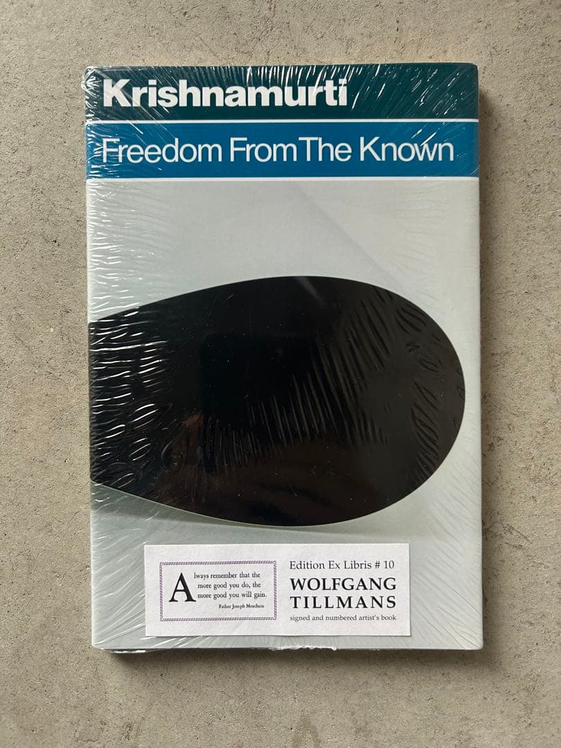 新品未開封 サイン入り Wolfgang Tillmans Ex Libris