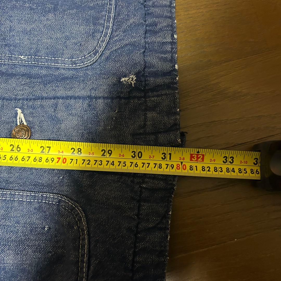 blue bell カバーオール ブルーベル 52 3XL デニム ビンテージ