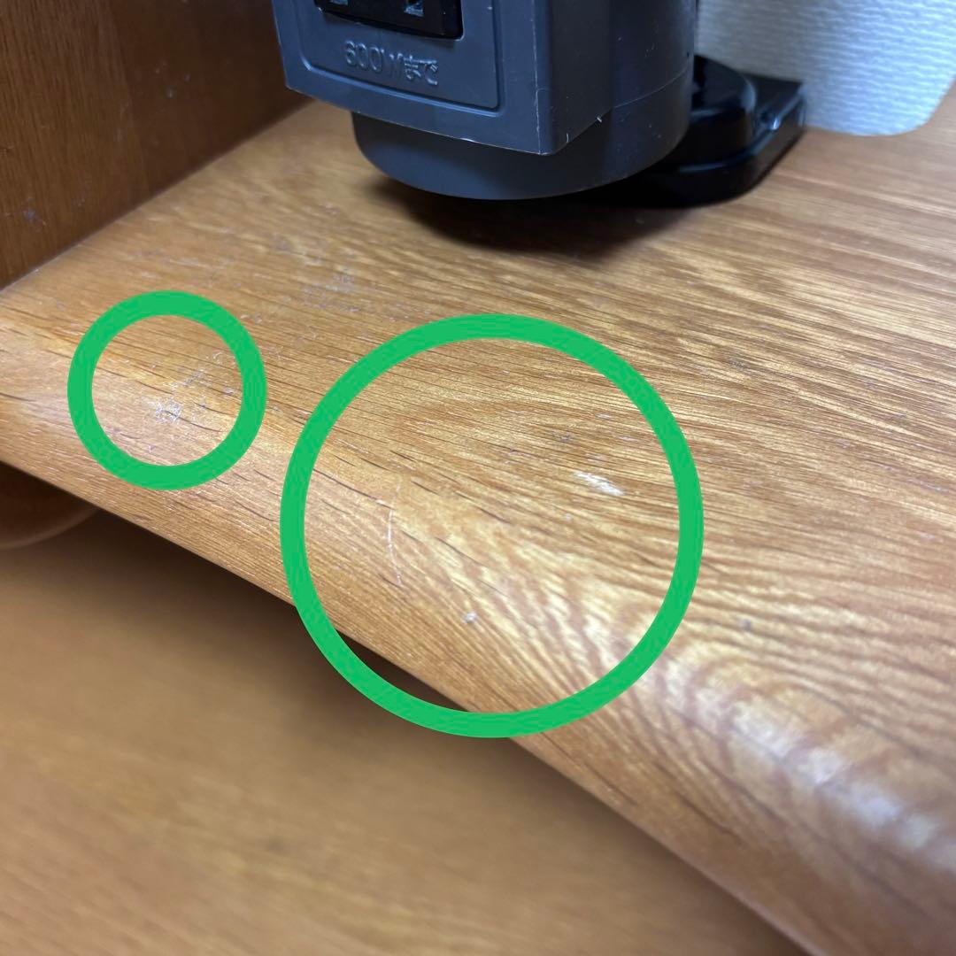 カリモク学習机 ４点セット 1-② 上棚デスクライト付