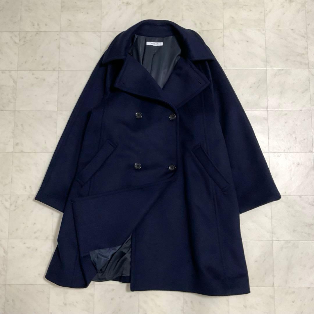 B.C STOCK シンプリティエ ✨美品✨Wビーバーテントライントレンチコート