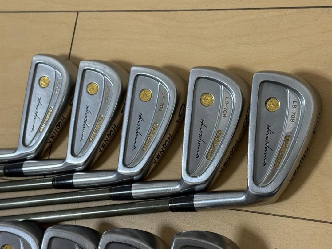 ◆ホンマ LB-708◆4星◆3I-11◆純正カーボン R1◆9本◆