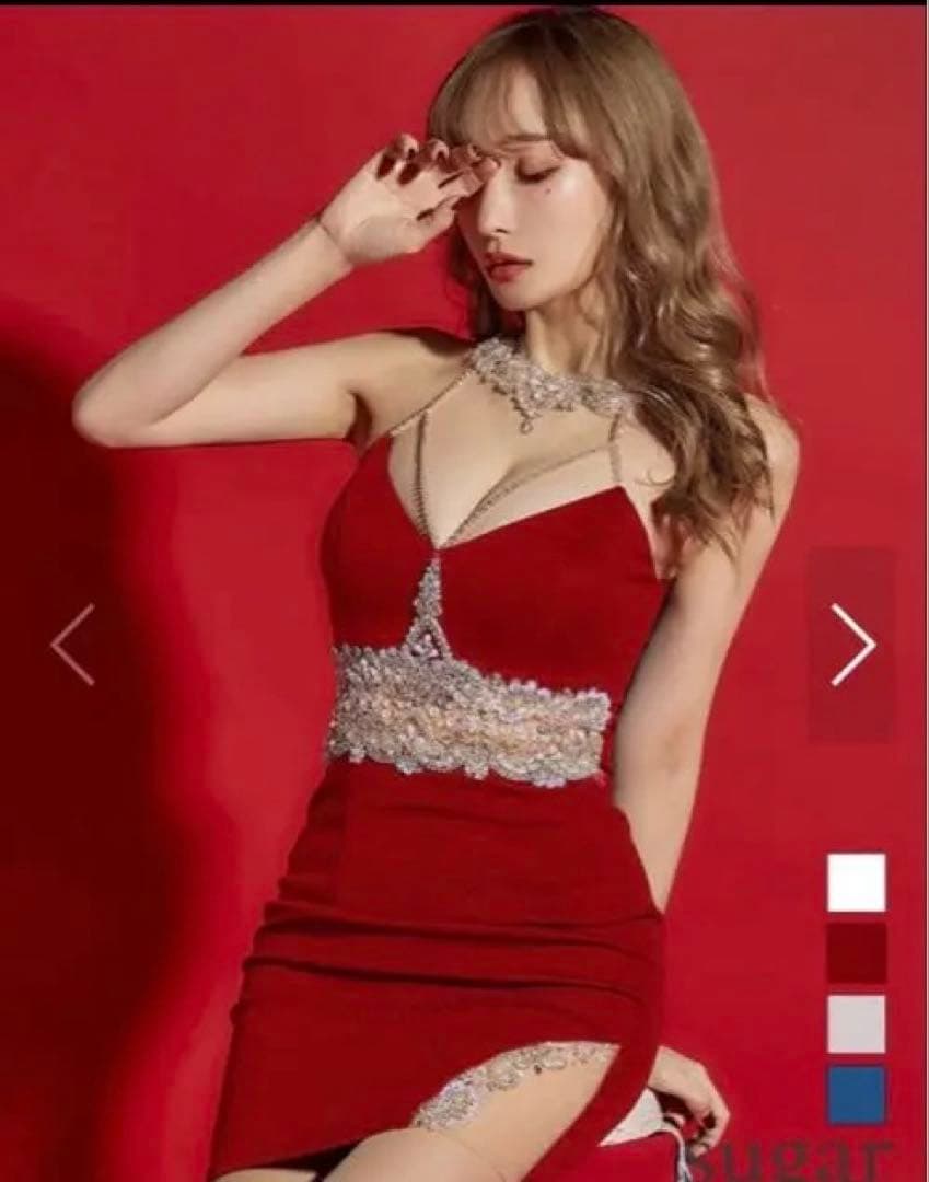 キャバドレス 赤 Sサイズ