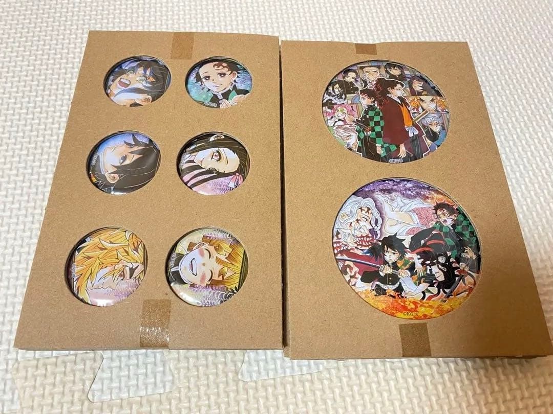 鬼滅の刃 22巻 23巻 零巻 外伝 缶バッジセット 漫画 映画