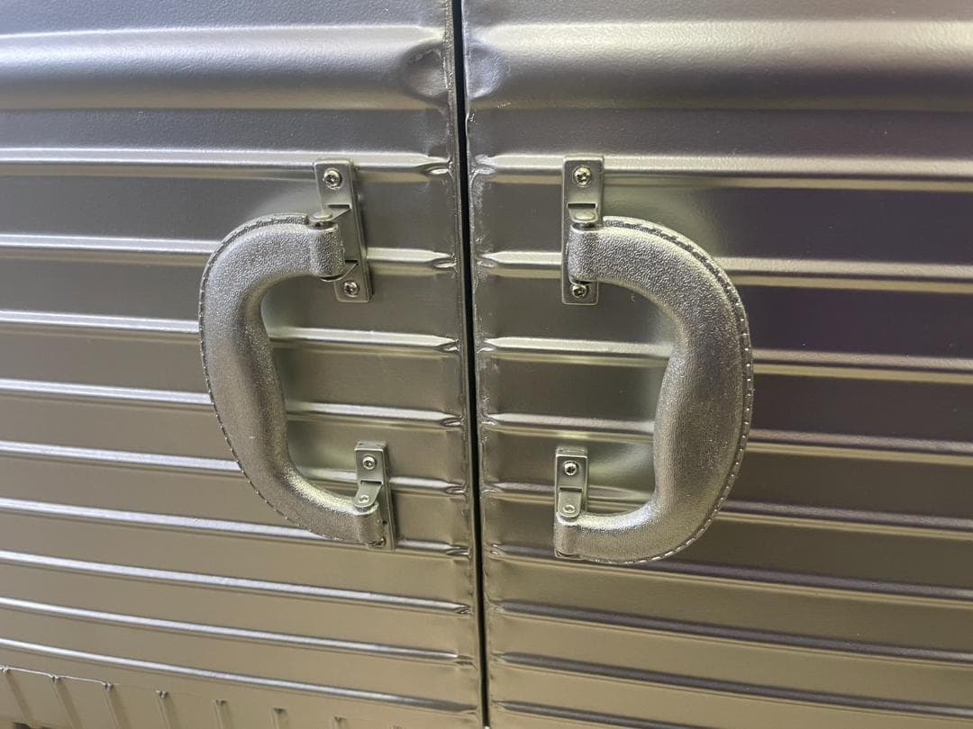 男前インテリア　キャビネット　ワイド　インダストリアル　収納　引出し　スチール